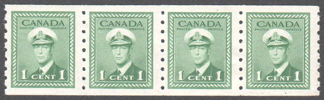 Canada Scott 263 MNH Strip F - Click Image to Close